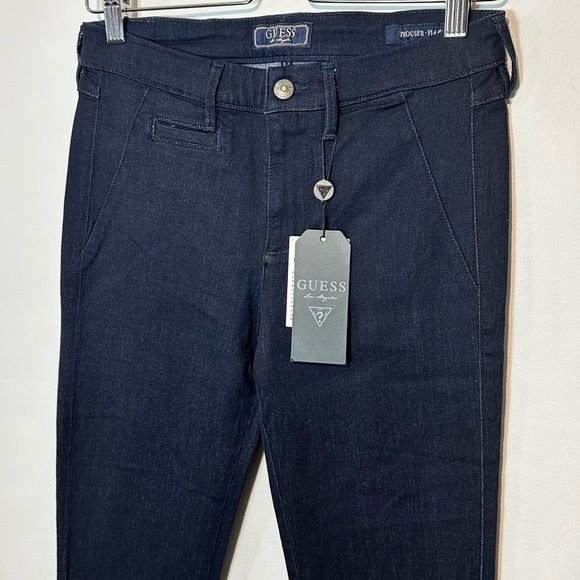 Guess Dark Blue Trouser-Flare Jeans - New With Tags - Picture 2 of 12